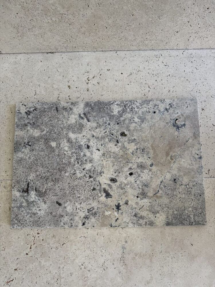Ploče Silver — Travertin Silver